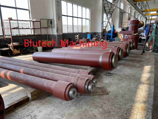 Custom Made Single Action Cylinder For Multi Daylights Vacuum CCL-Copper Clad Laminate Hot Press