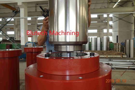 Custom Made Single Action Cylinder For Multi Daylights Vacuum CCL-Copper Clad Laminate Hot Press